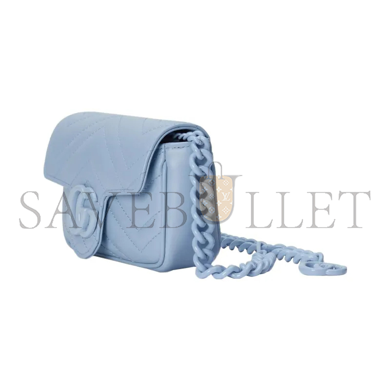 G*u*i gg marmont mini bag 699757 (16.5*10.2*5.1cm)