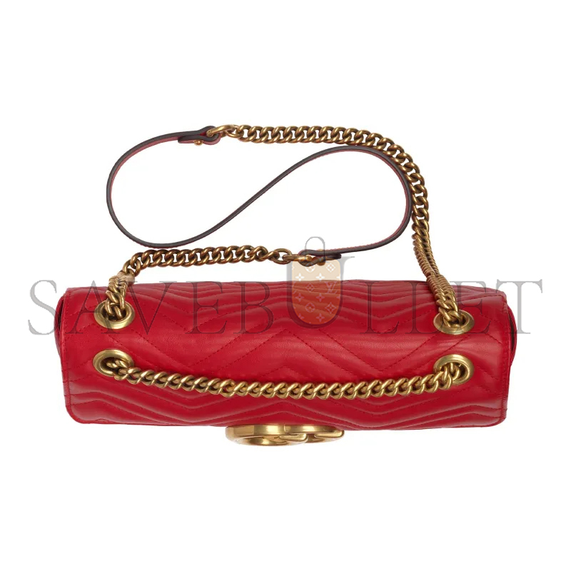 G*u*i gg marmont shoulder bag 443496 (31*19*7cm)