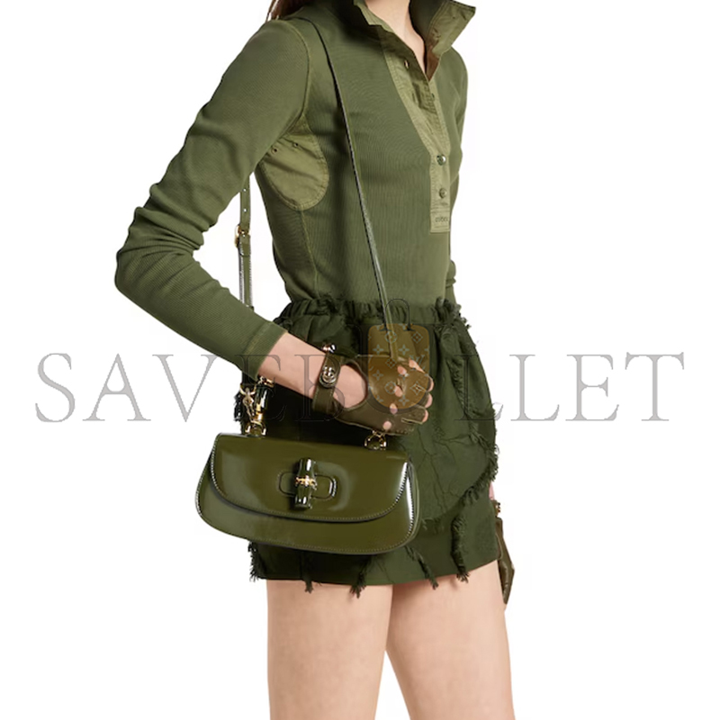 G*u*i G*u*i bamboo diva medium bag ‎827750 (26.6*13*8cm)