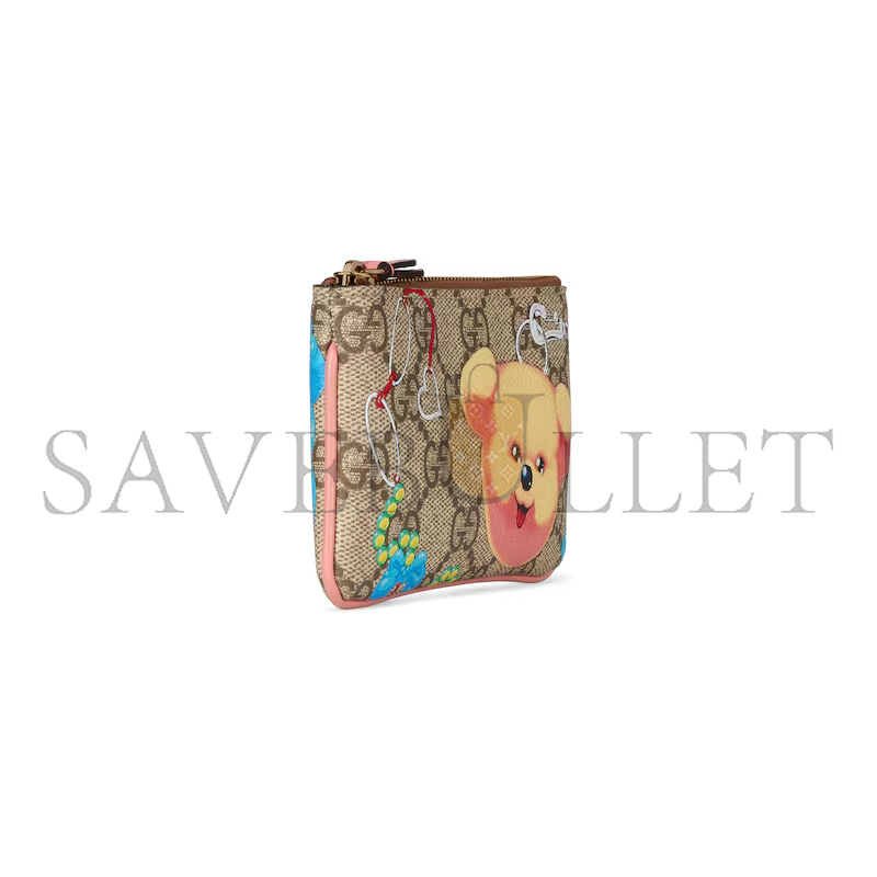 Gvc*1 zip key case with motif 838892 (12.5*7*1.5cm)