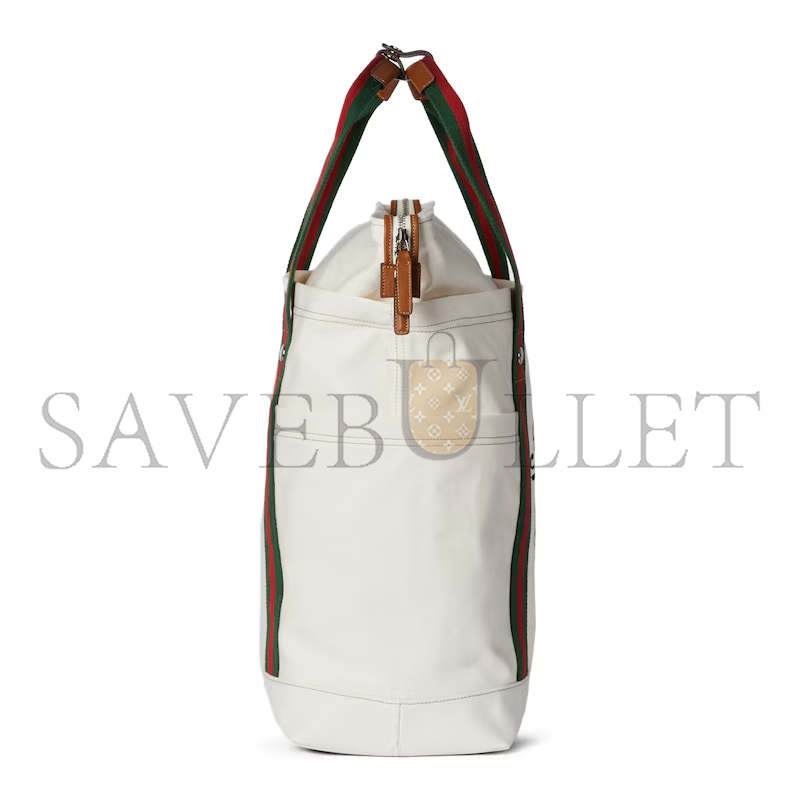 G*u*i printed canvas large tote bag 816863 (39*45*19cm)