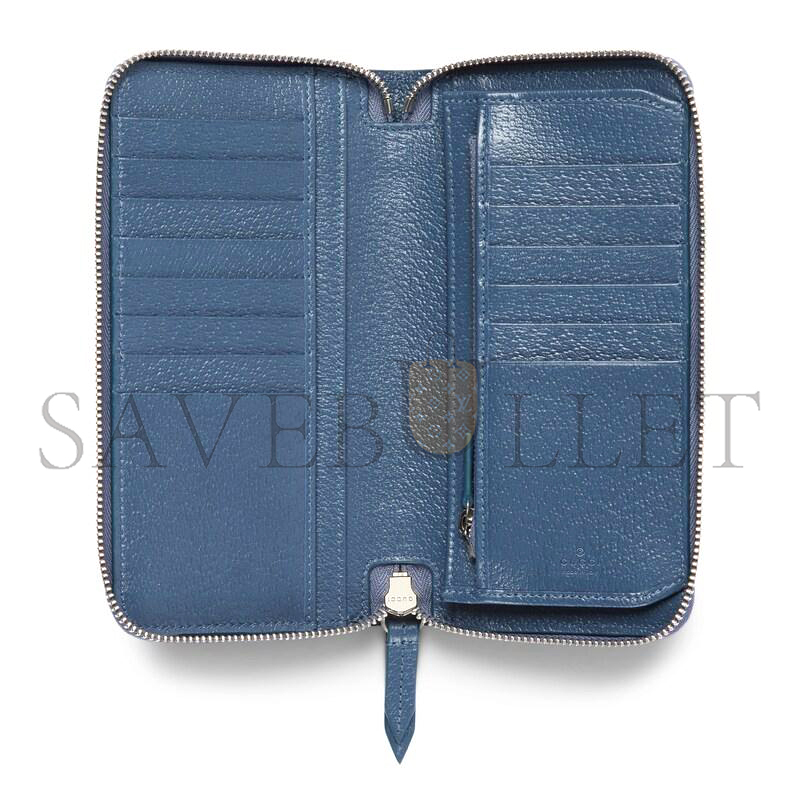 Gvc*1 bi-color zip around wallet ‎822051 (10*20*2.5cm)