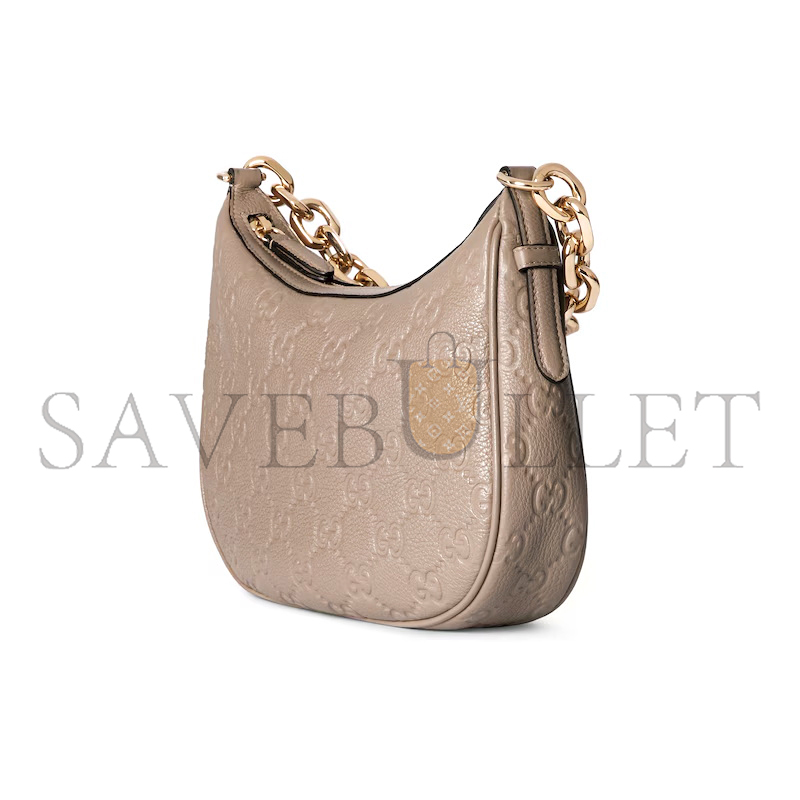 G*u*i gg emblem medium shoulder bag 815409 (25.5*20*5cm)
