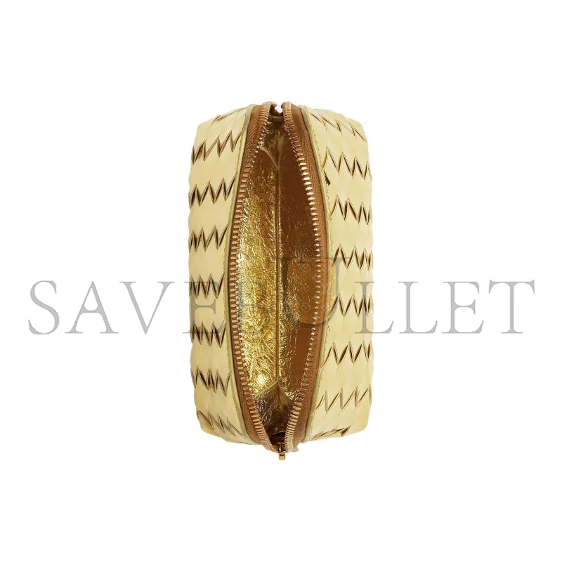 bo*te*ga Ve*ne*ta intrecciato small beauty pouch 764044v3qm28922 (16.5*10.5*9cm)