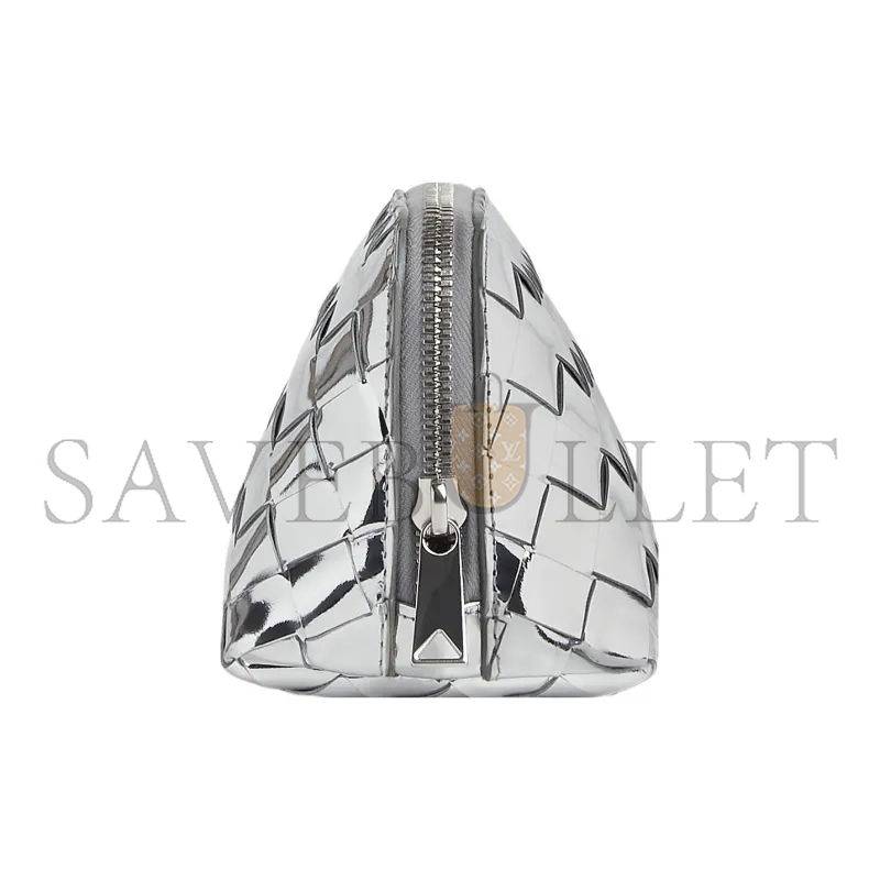 bo*te*ga Ve*ne*ta intrecciato small beauty pouch 764044v3qm28101 (16.5*10.5*9cm)