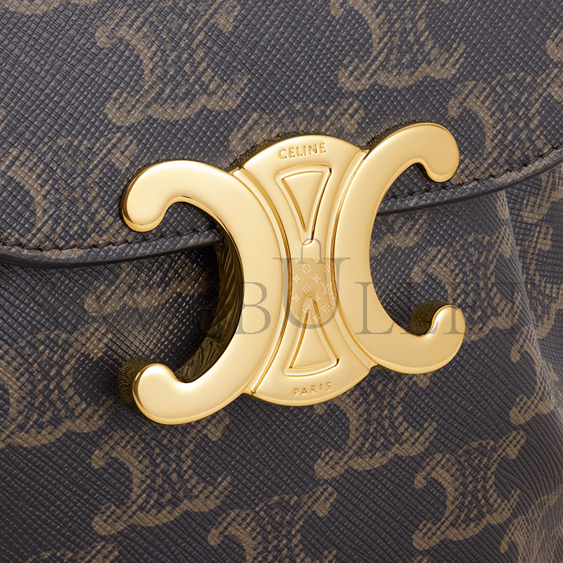 Ce**e backpack Ce**e bonnie in triomphe canvas and calfskin 118702cas.04lu (25*18*13cm)