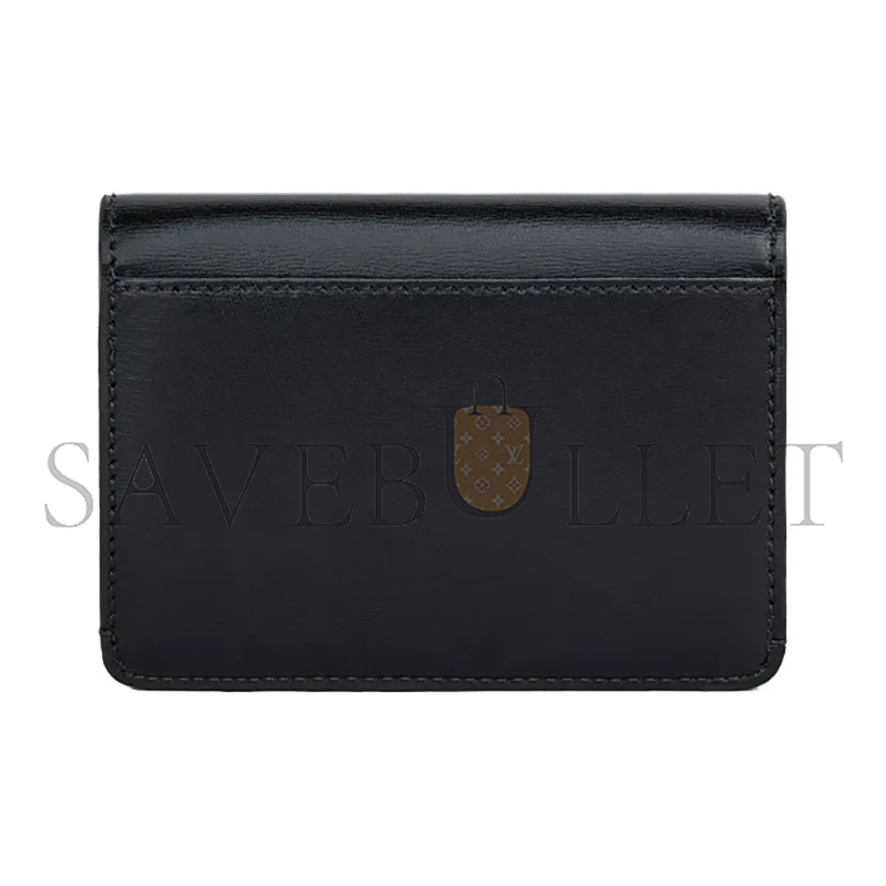 Ce1i*e card holder in triomphe cow leather 10i583dpv.38no (10.5*7cm)