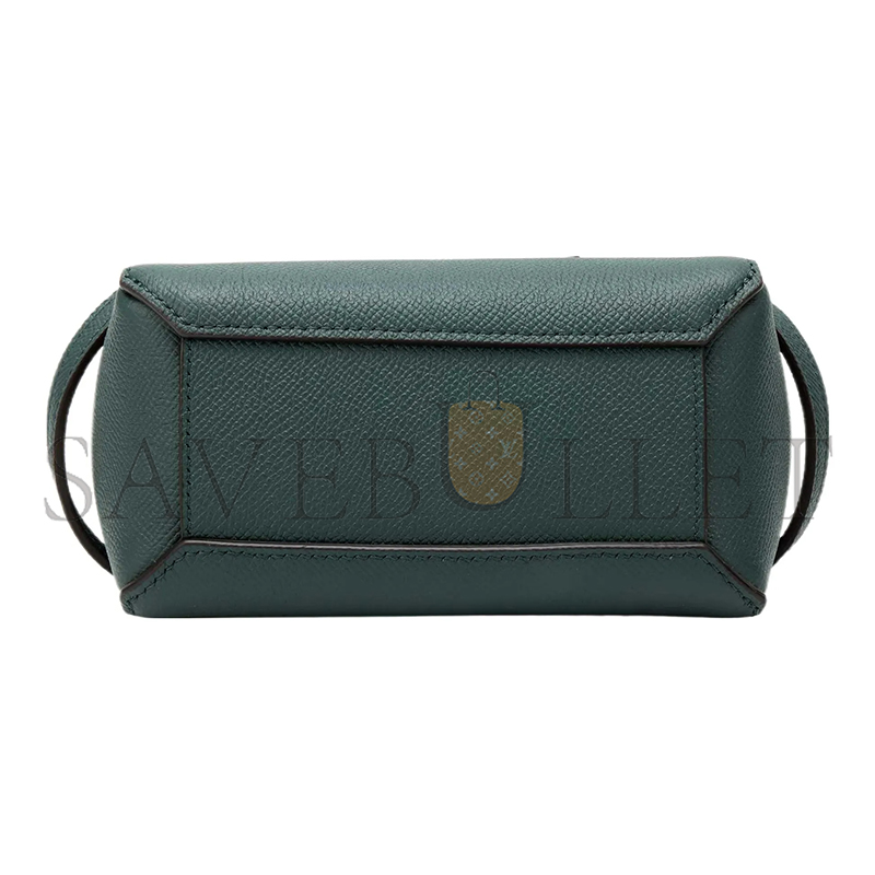 Ce**e pico belt tote in grained cowhide leather 194263zva.31an (21*16*8cm)