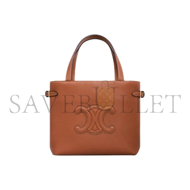 Ce**e mini cabas anais cuir triomphe in grained calfskin 118613eny.04lu (21*20*10cm)
