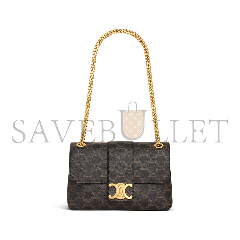 Ce**e medium Ce**e victoire bag in triomphe canvas 115852frh.04lu (25*15*8cm)