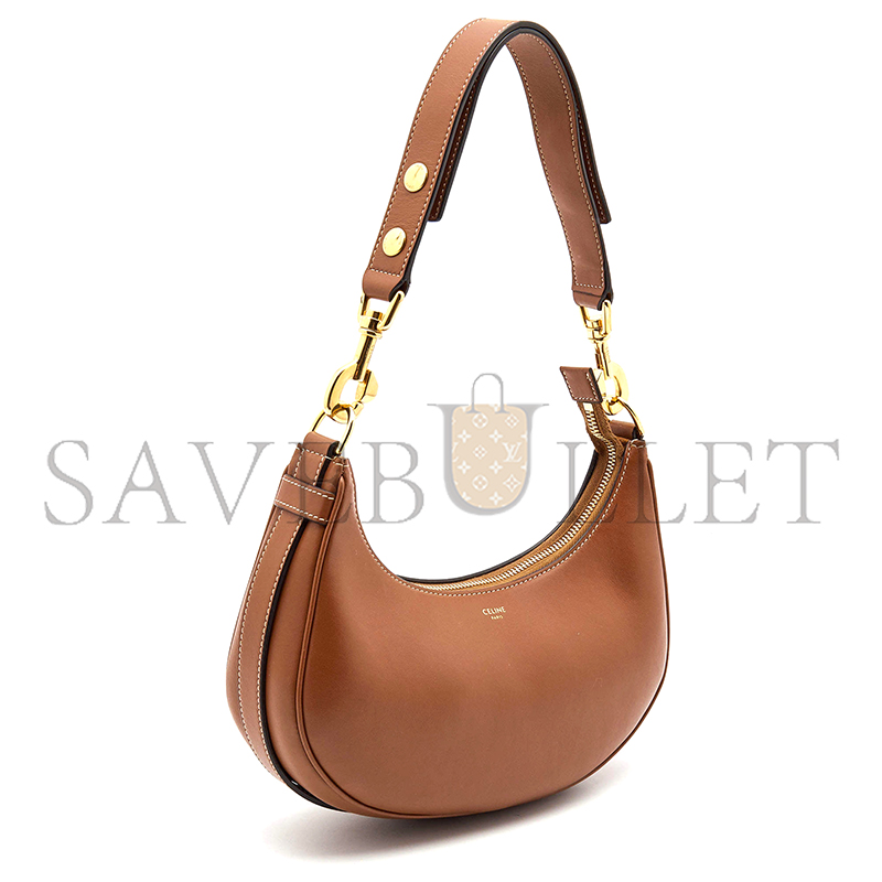 Ce**e medium shoulder bag in ava strap smooth cowhide 196923dgq.04lu (24*13*7cm)