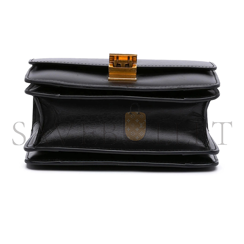 CELIN SMALL SHOULDER BAG IN CLASSIC STRIPED CALFSKIN 189183DLS.38NO (16*13*7cm)