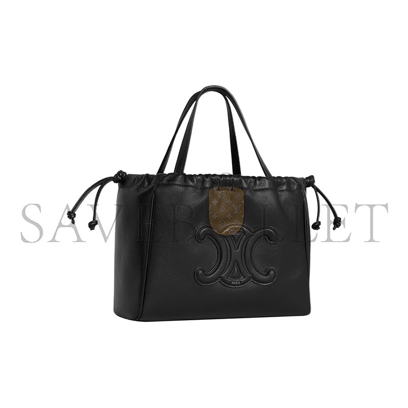 Ce**e small drawstring bag in cabas triomphe smooth cowhide 111013du3.38no (22*17*15cm)