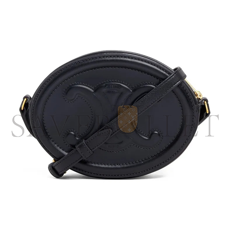 Ce**e small crossbody in triomphe smooth cowhide 10i703dpq.38no (16*12.5*4cm)