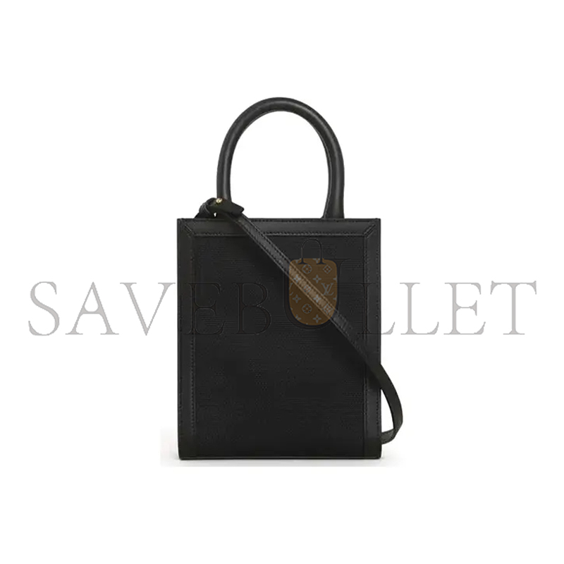 Ce**e mini tote in cabas triomphe canvas and calfskin 193302csu.38no (21*17*4cm)