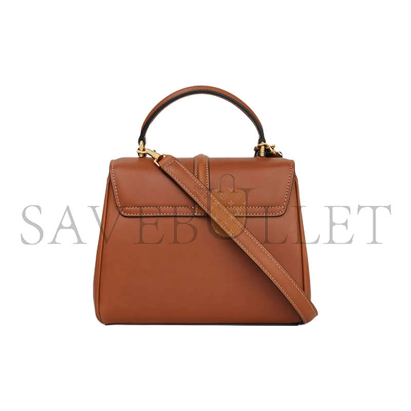 Ce**e mini 16 in satinated calfskin 197983bf9.03tn (17.5*14*7cm)
