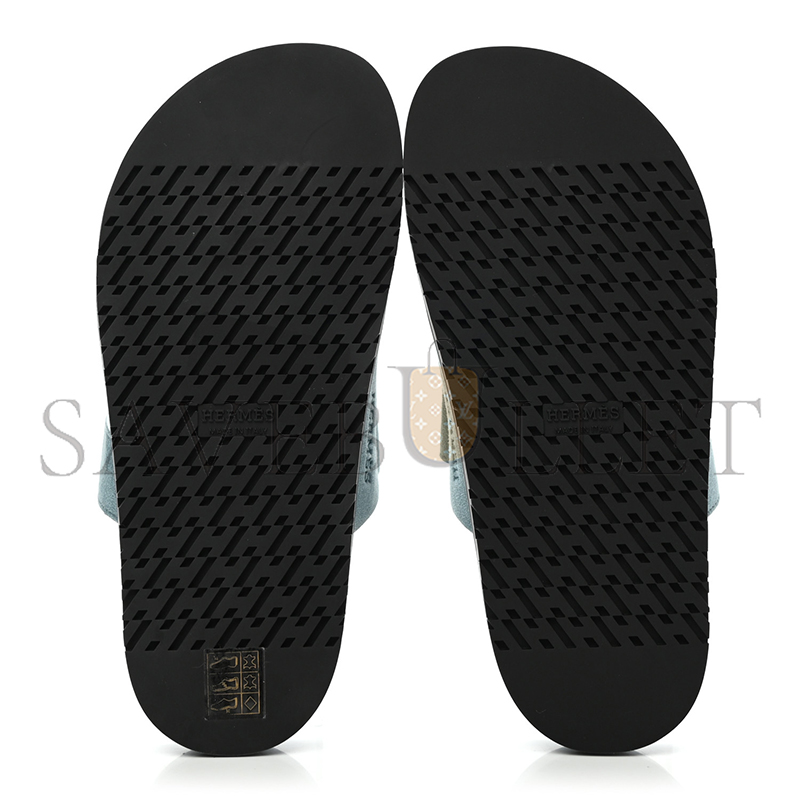 H**mes suede goatskin womens chypre sandals h211115z6h