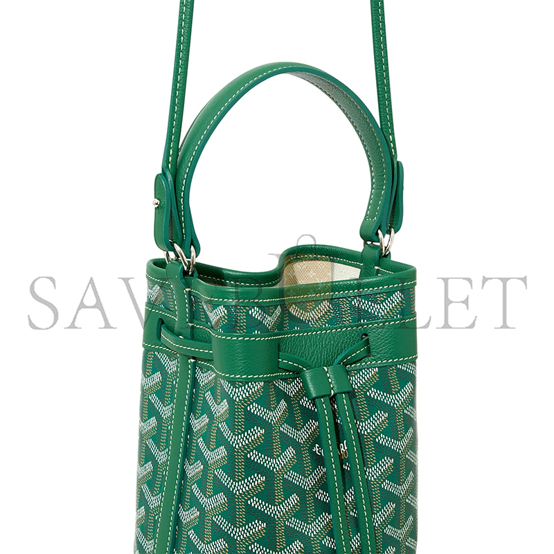 Go*ard petit flot mini bucket bag peflotminty09cl09p (17.5*12*10cm)