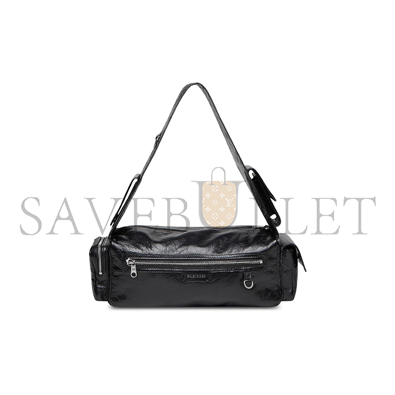 ba*len*cia*ga S*perbusy sling bag small in black 702167210c81000 (36*15*13cm)