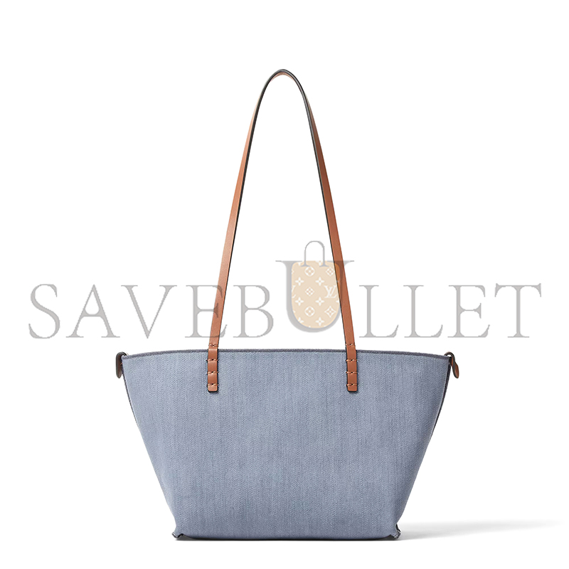 f**di small roll blue De*1m-effect ff jacquard reversible shopper 8bh424aut4f1sxq (23*19.5*15cm)