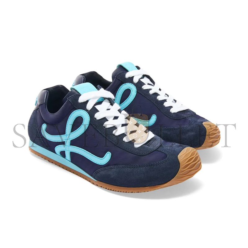 L0ew* ballet runner 2.0 in nylon and calfskin lbr2282x01