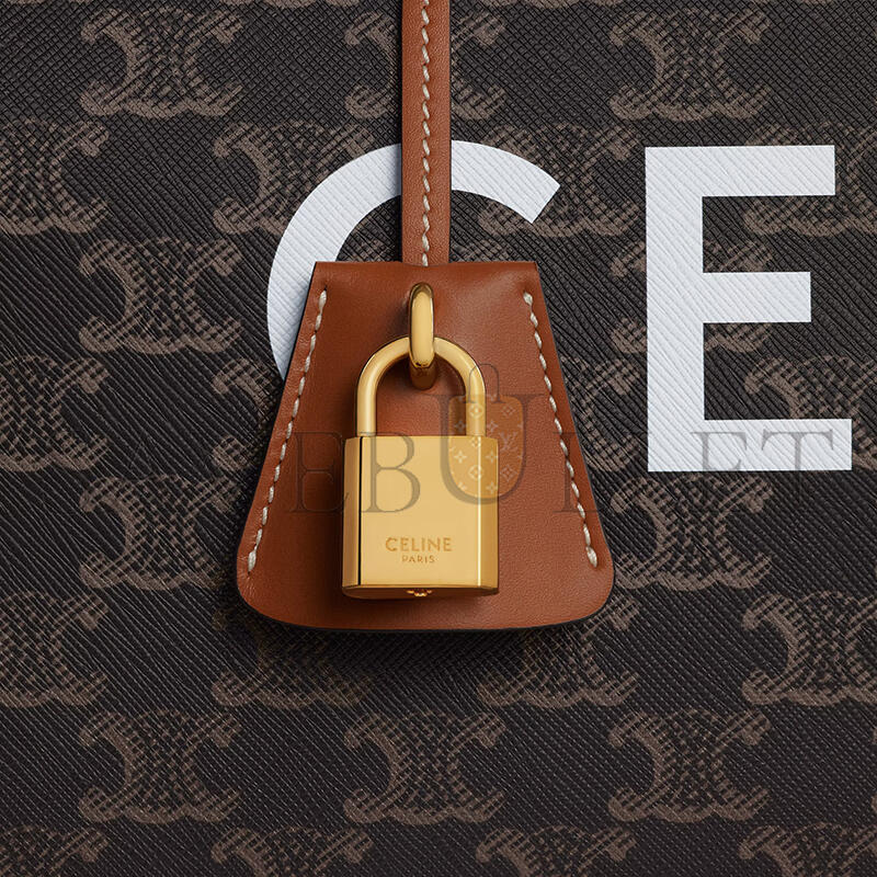 Ce1i*e large travel bag in triomphe canvas with Ce1i*e print 191472cyx.04lu (50*27*23cm)