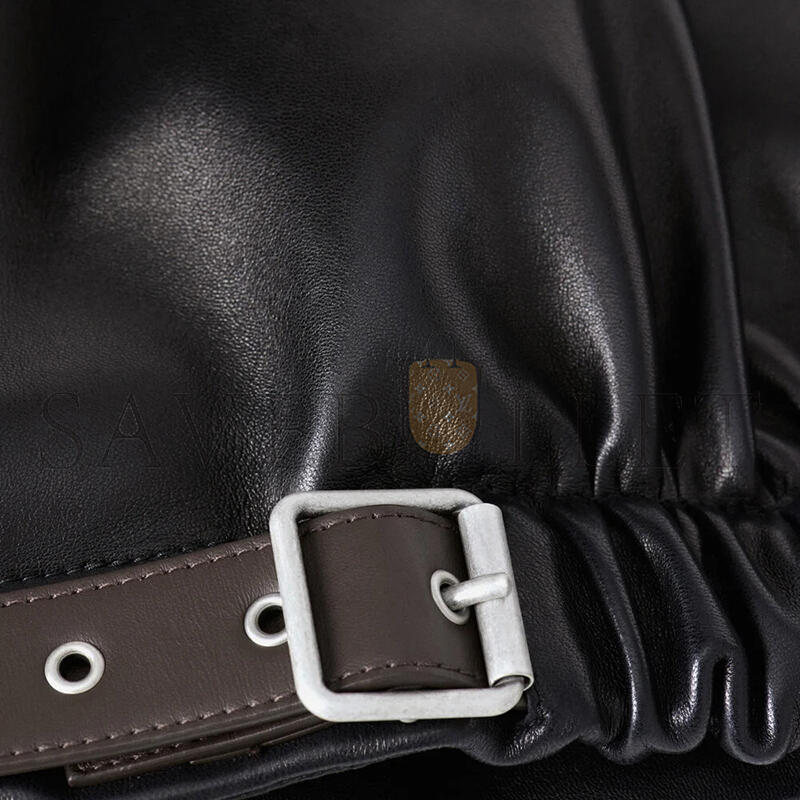 L0ew* belted jacket in nappa lambskin h526y34l93