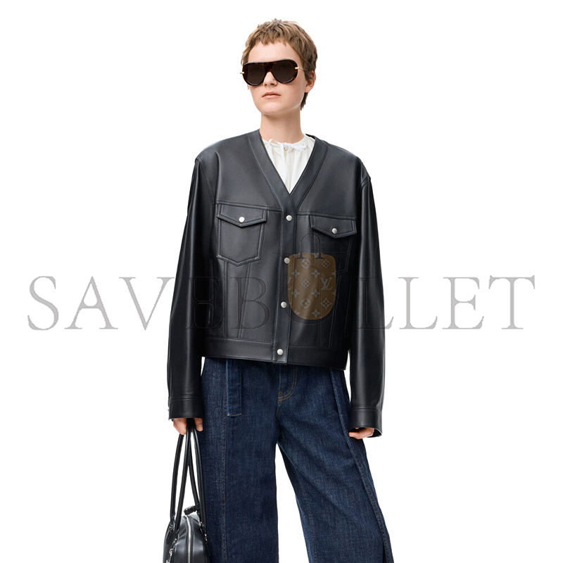 L0ew* cardigan in nappa lambskin s359y34la6