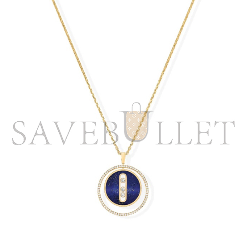 Mes1kaa lucky move necklace yellow gold 10839