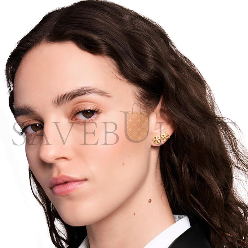 l0vis Vvtt0n crazy in lock earrings set m00395