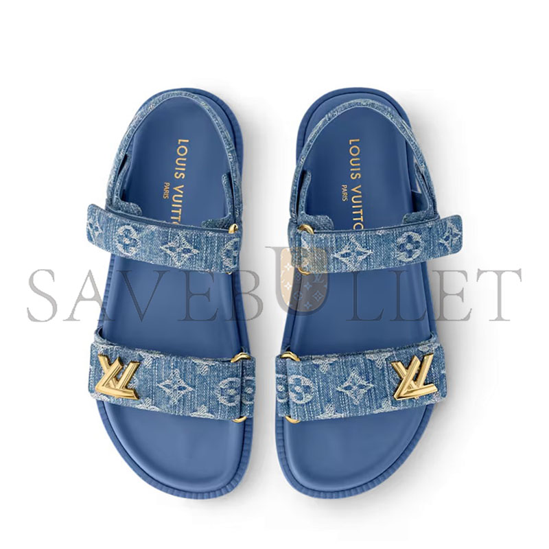 l0vis Vvtt0n lv sunset flat comfort sandal 1adidw