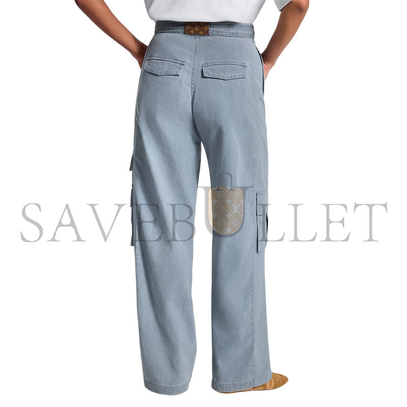 l0vis vvtt0n utility pocket washed De*1m jeans 1ak5w9