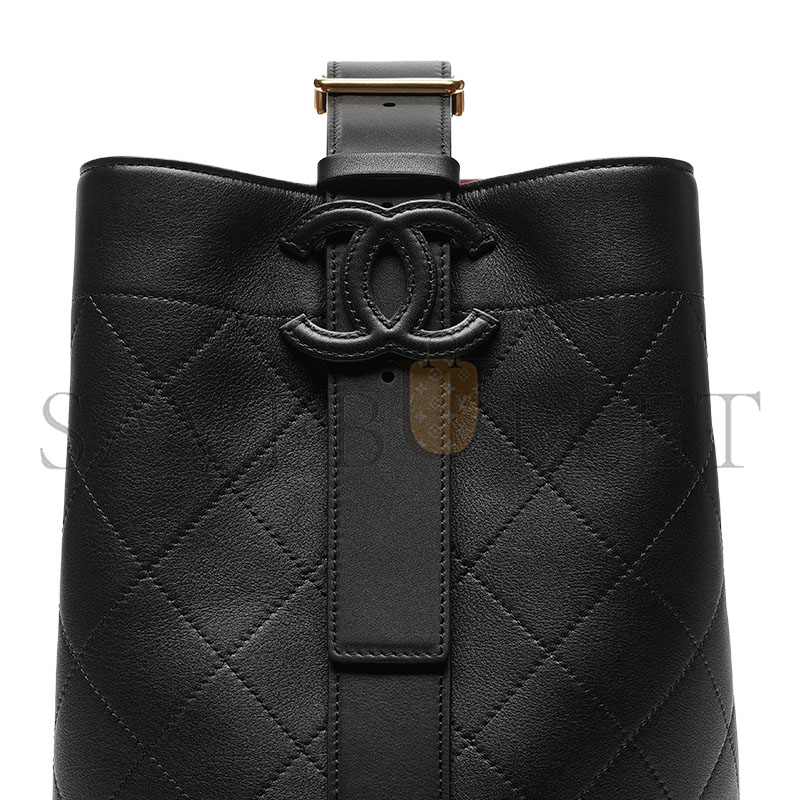 Ch**el MASTER LARGE BUCKET BAG AS6538 (31*30*19cm)