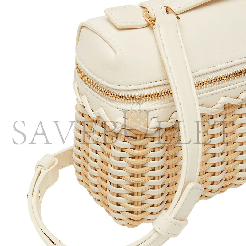 L0r0 P1ana EXTRA POCKET L19 EAST-WEST WICKER FAP4810_B4XQ (19*12*7cm)