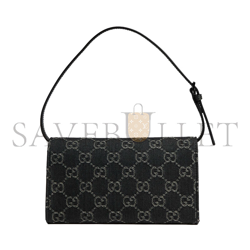 Gvc*1 SMALL POUCH WITH STRAP AND Gvc*1 PLAQUE ‎A002KG (23*11.5*8cm)