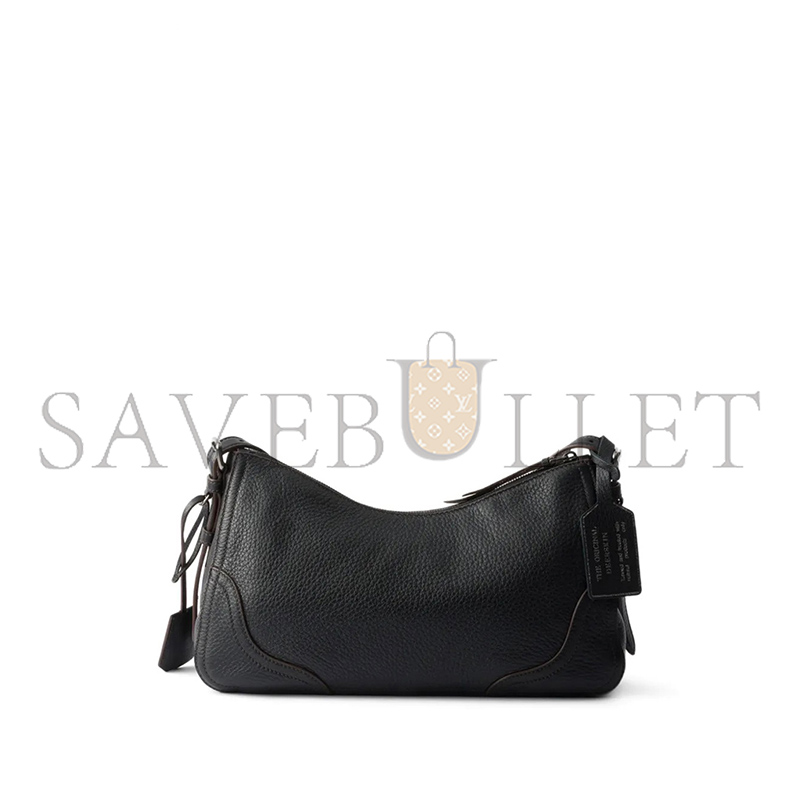 Pra*a AIMÈE LARGE LEATHER SHOULDER BAG 1BC280 (36*20*11cm)