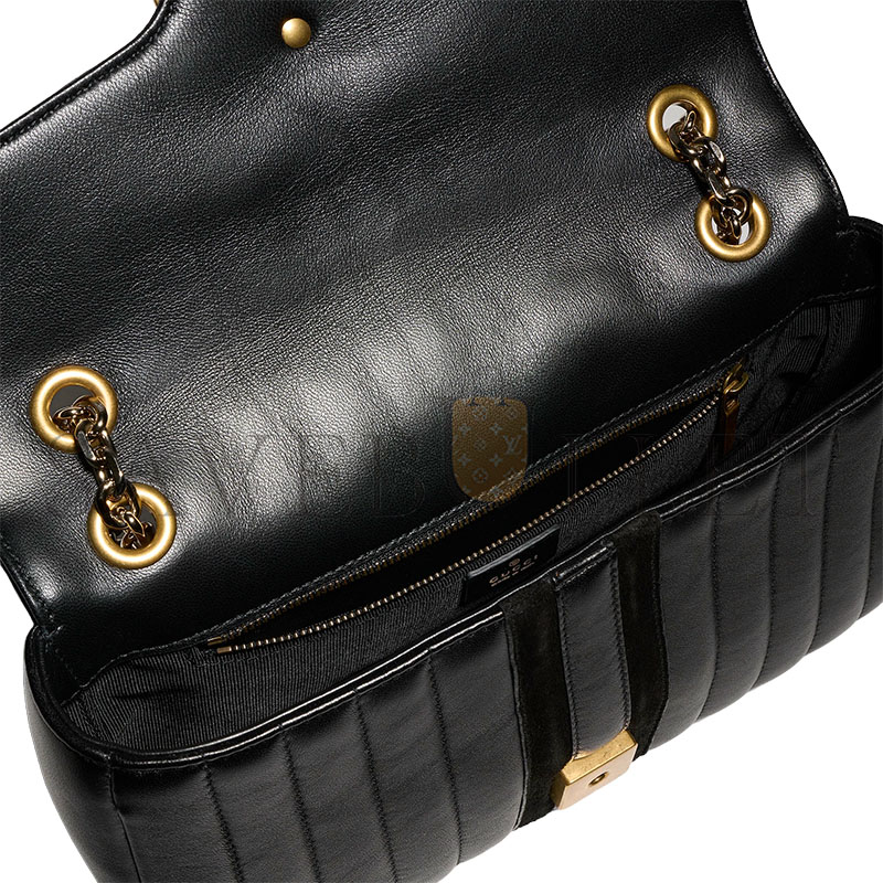 Gvc*1 JET SET GG MARMONT MEDIUM SHOULDER BAG A005XW (26*15*7cm)