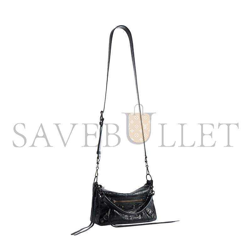 Ba1en*iaga THE LE CITY MOTO MINI HANDBAG 8661222ABEK1000 (22.5*15*9.5cm)