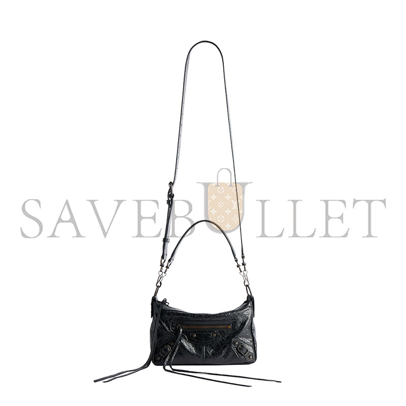 Ba1en*iaga THE LE CITY MOTO MINI HANDBAG 8661222ABEK1000 (22.5*15*9.5cm)