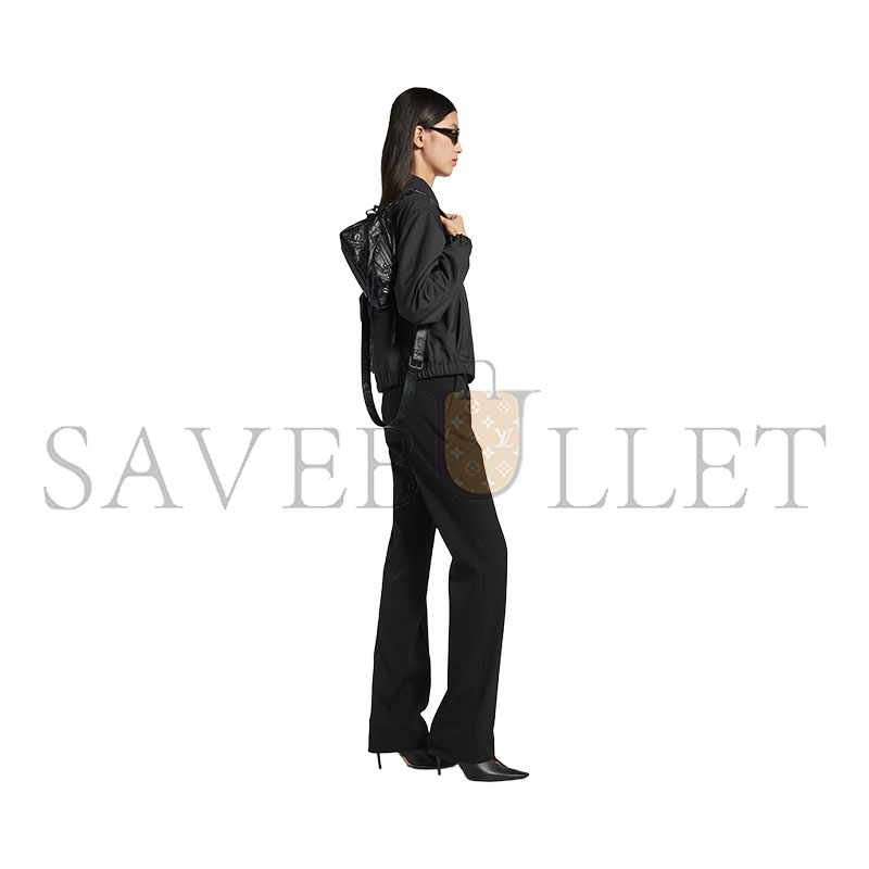 Ba1en*iaga THE LE CITY MOTO MINI HANDBAG 8661222ABEK1000 (22.5*15*9.5cm)