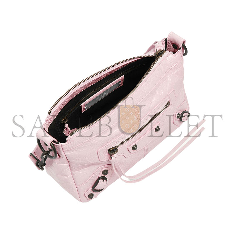 Ba1en*iaga THE LE CITY MOTO MINI HANDBAG 8661222ABEK5723 (22.5*15*9.5cm)
