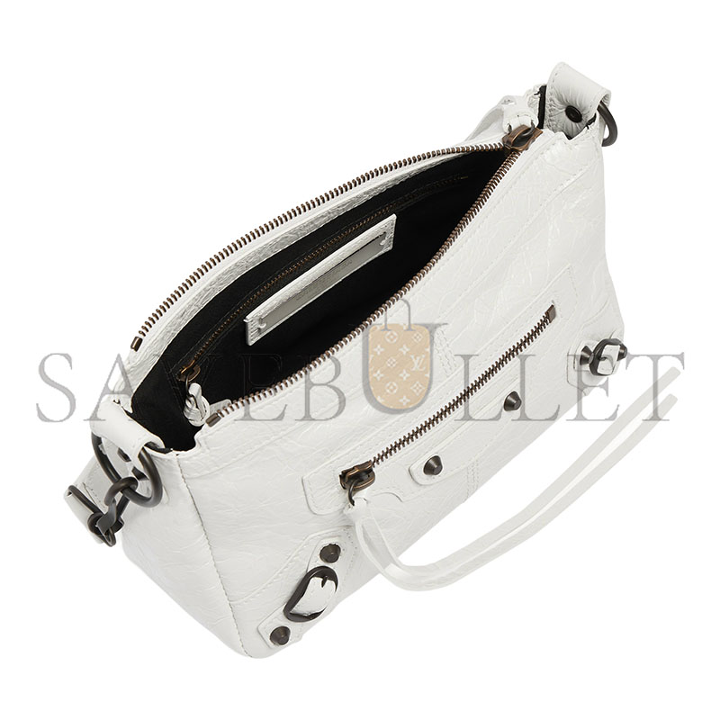 Ba1en*iaga THE LE CITY MOTO MINI HANDBAG 8661222ABEK9001 (22.5*15*9.5cm)