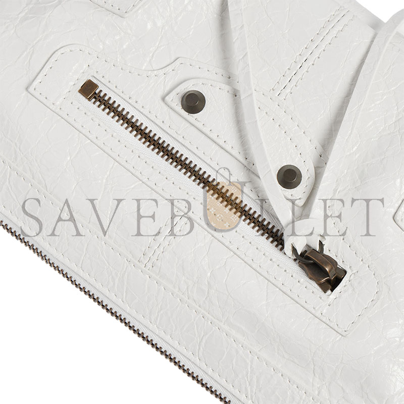 Ba1en*iaga THE LE CITY MOTO MINI HANDBAG 8661222ABEK9001 (22.5*15*9.5cm)