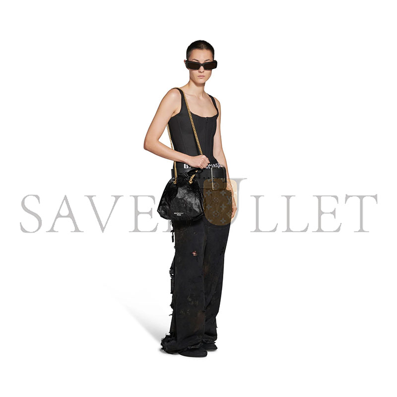 Ba1en*iaga CRUSH TOTE BAG (32*27*10cm)