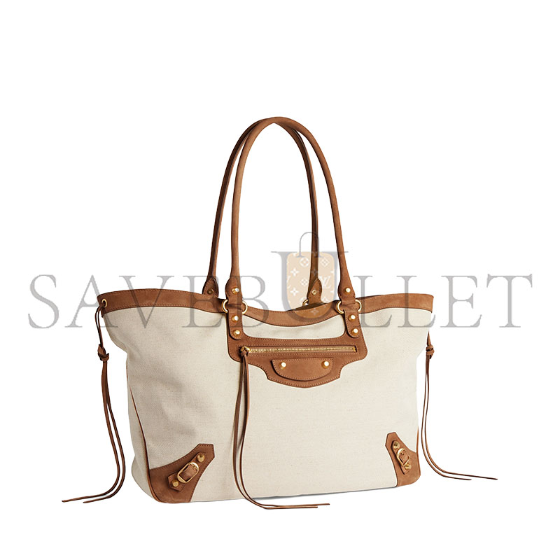 Ba1en*iaga LE CITY MEDIUM BEACH TOTE BAG 8664682ACO59226 (41*28.5*13cm)