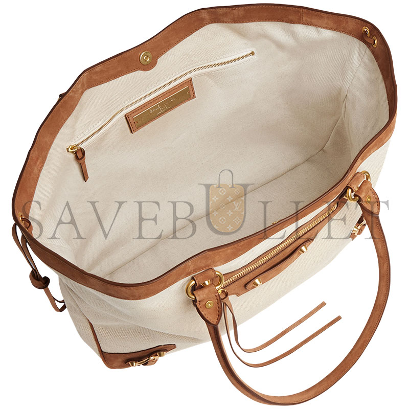 Ba1en*iaga LE CITY MEDIUM BEACH TOTE BAG 8664682ACO59226 (41*28.5*13cm)