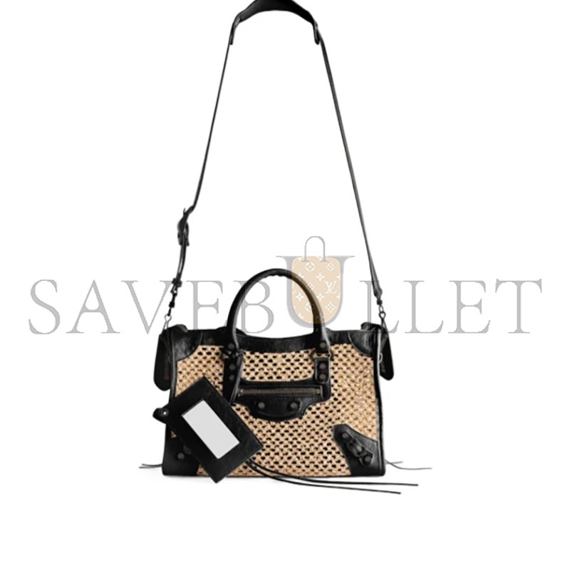 Ba1en*iaga LE CITY TOP-HANDLE BAG (30*19*10cm)