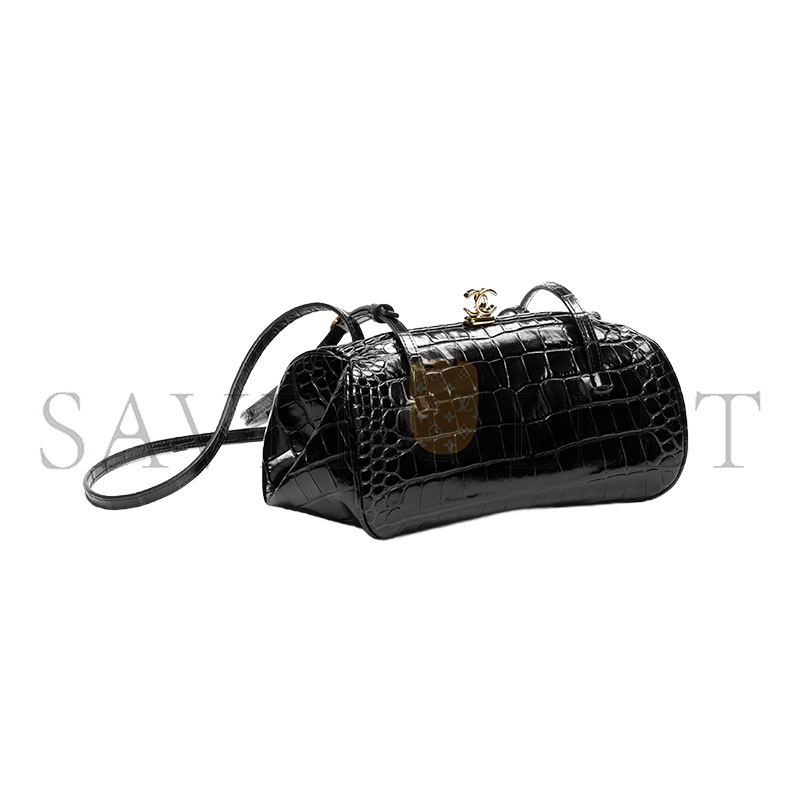 Ch**el MASTER LEATHER STRAP BAG AP5360 (28*13*12cm)