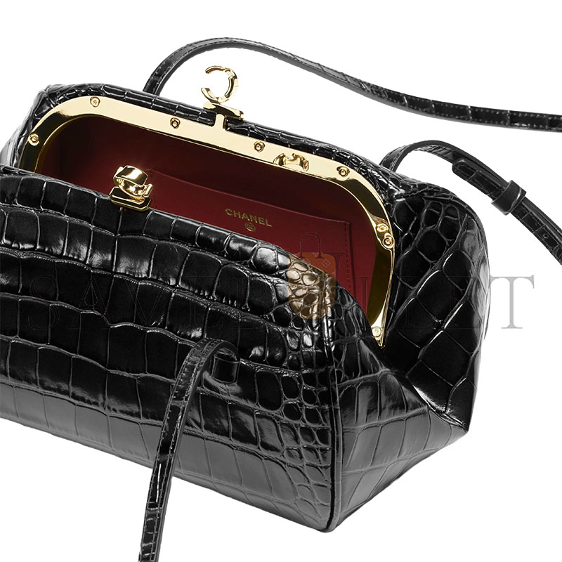 Ch**el MASTER LEATHER STRAP BAG AP5360 (28*13*12cm)