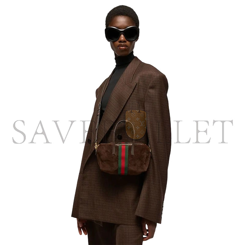 Gvc*1 SMALL BOSTON BAG WITH WEBBING A0070T (20*11*10cm)